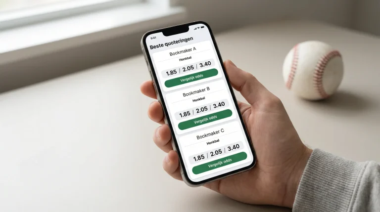 Honkbal odds vergelijken beste quoteringen bookmakers
