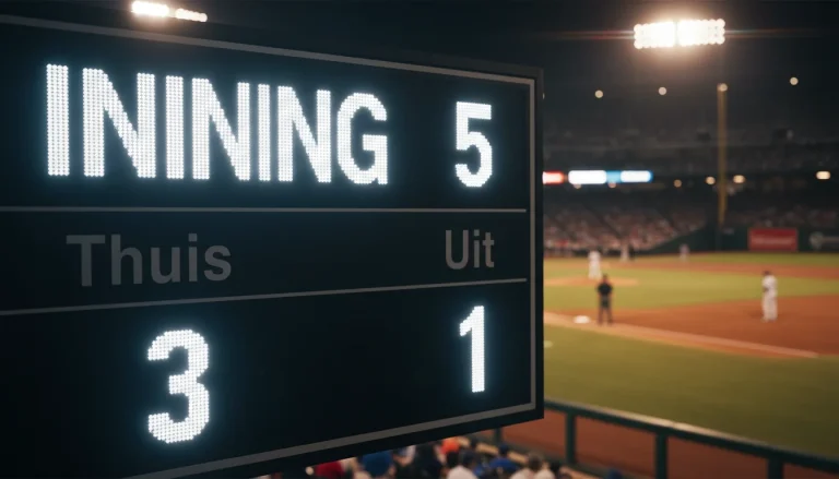 Innings weddenschappen honkbal eerste vijf innings betting