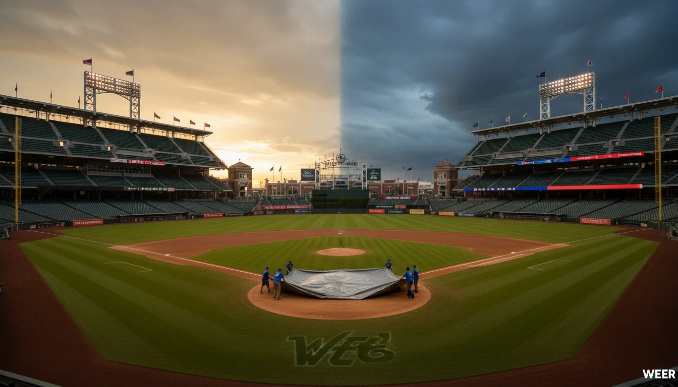 Weer ballpark factoren honkbal wedden stadion invloed